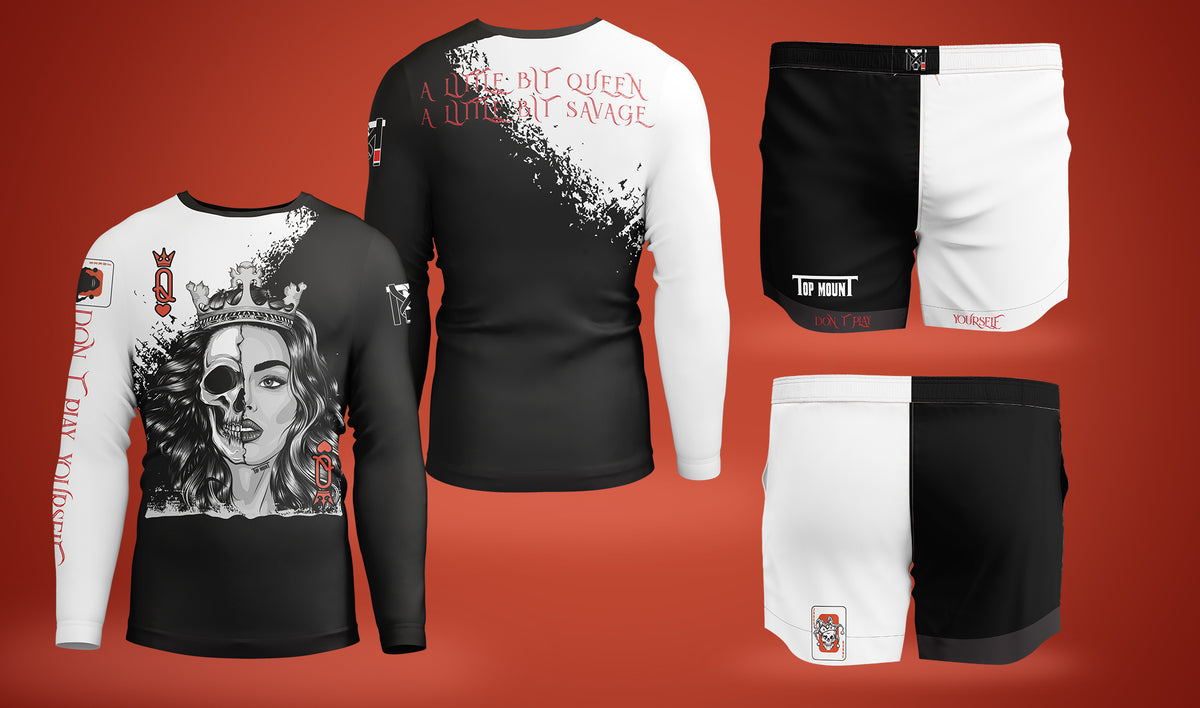 Youth Savage Queen TopmounT Long Sleeve Rashguard