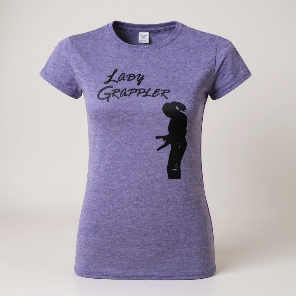 Women's BJJ Graphic Tee - Lil Savage | Top Mount Apparel