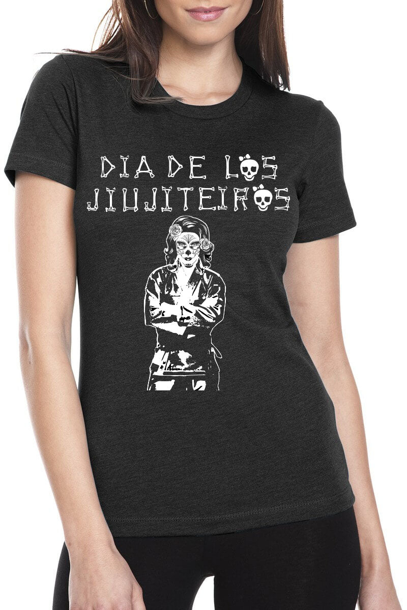 Dia De Las Jiujiteiras Women's Cut Top Mount Jiu Jitsu LIfestyle Apparel