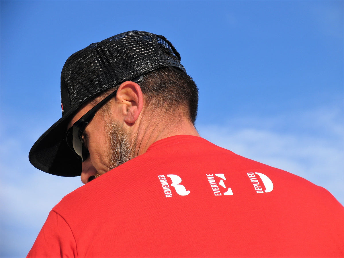 Top Mount Apparel American Flag RED Friday Tee