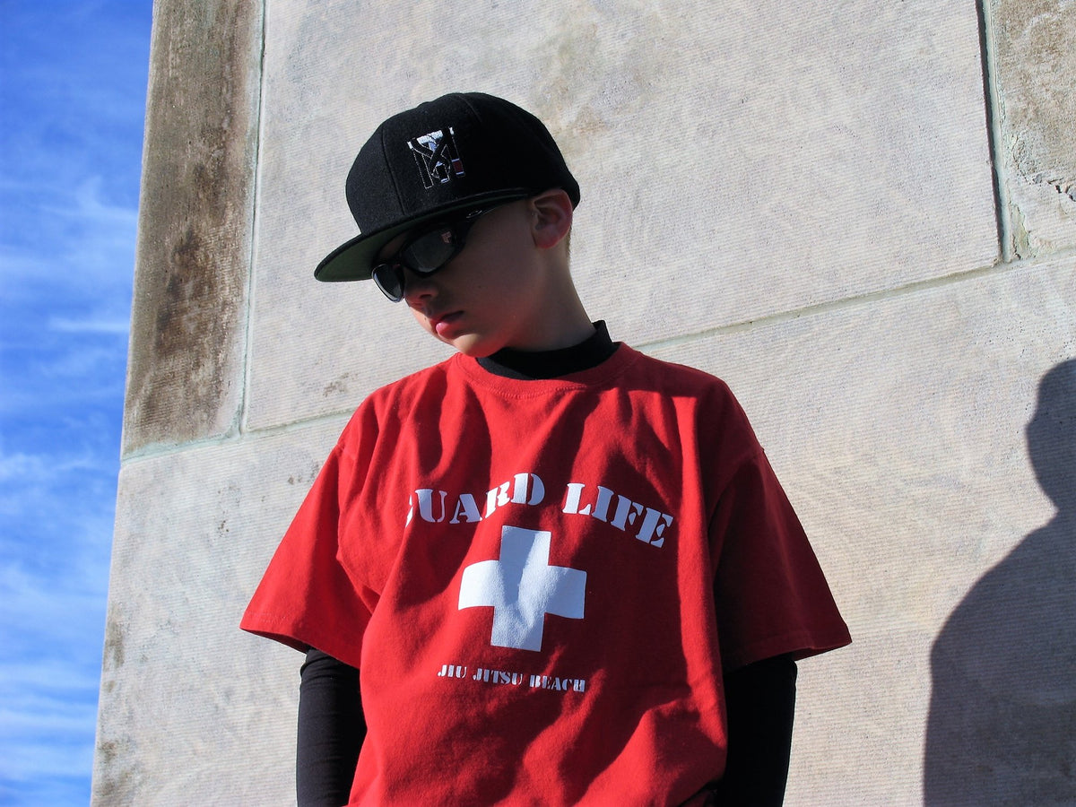 Youth The Guard Life (Jiu Jitsu Beach) Top Mount Tee