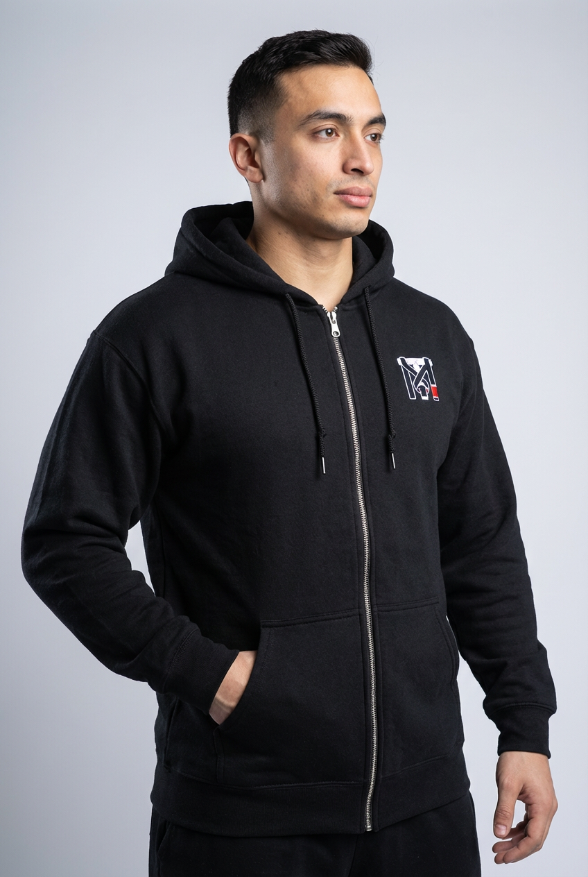 BJJ Full Zip Hoodie - Post-Roll Recovery Gear | Top Mount Apparel