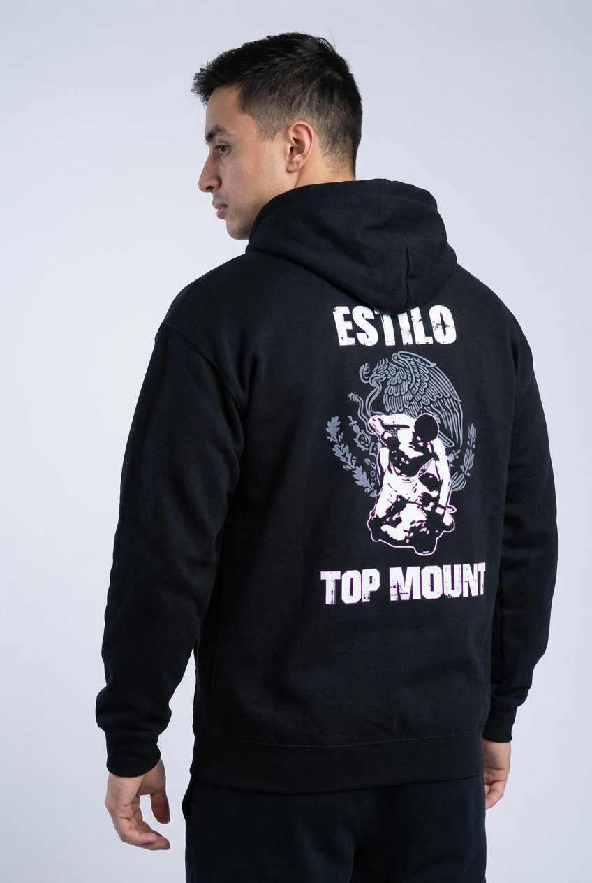 BJJ Full Zip Hoodie - Post-Roll Recovery Gear | Top Mount Apparel