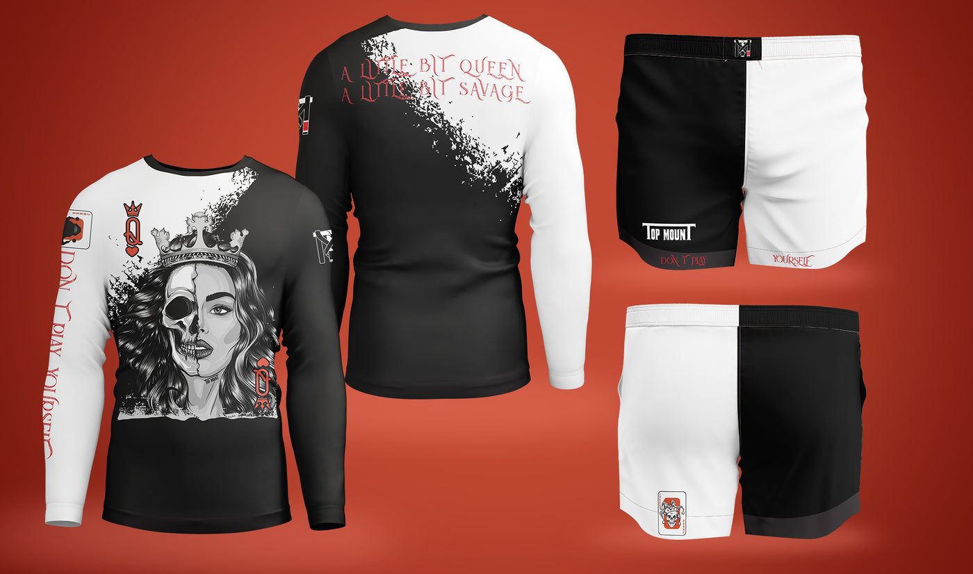 Youth TopmounT Savage Queen Long Sleeve Rashguard