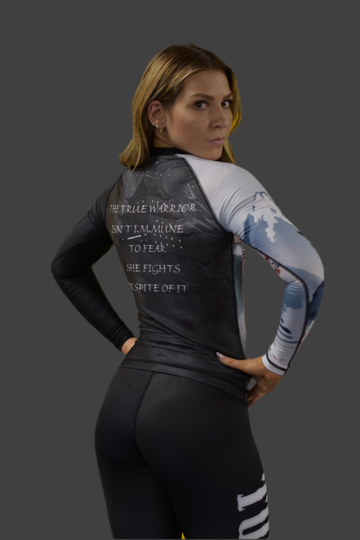 Womens Top Mount Torii Warrior Rashguard