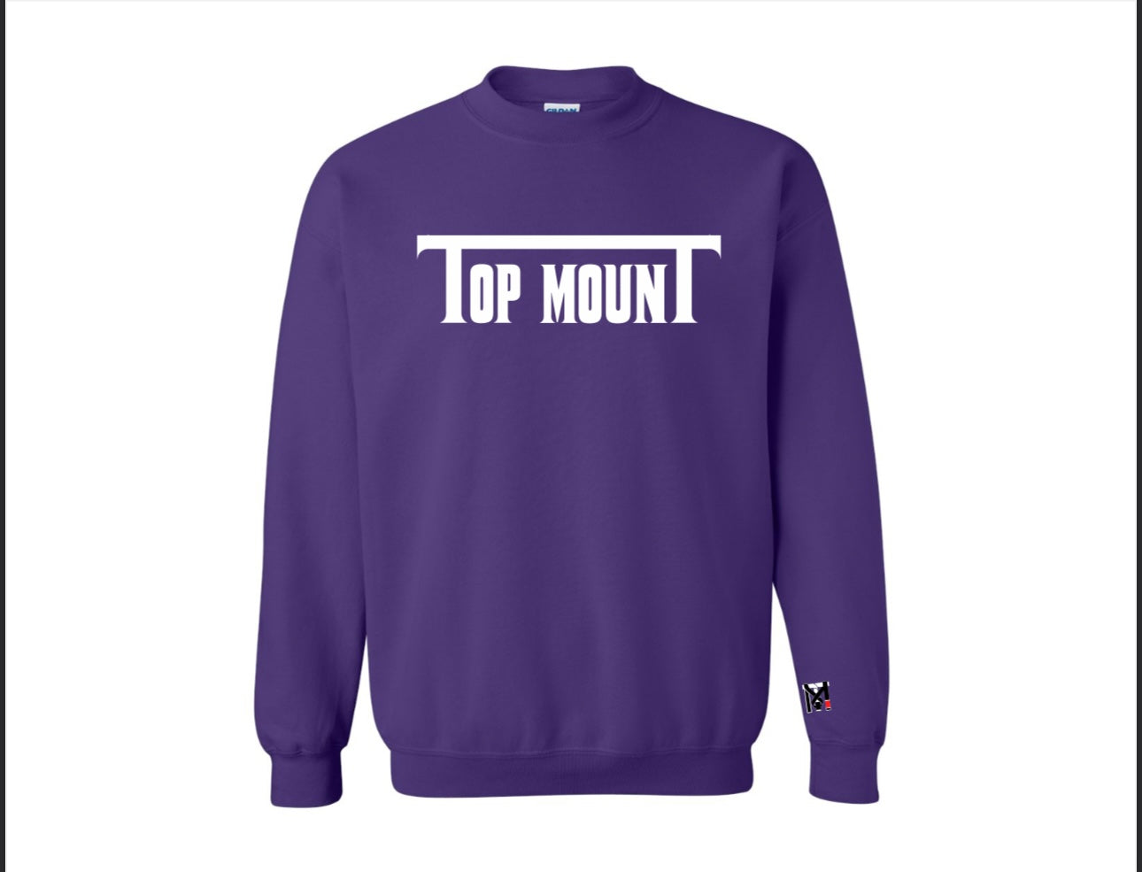 TopmounT Purple Warm Up Sweatshirt