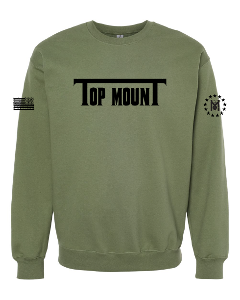 TopmounT Military Green Sweatshirt