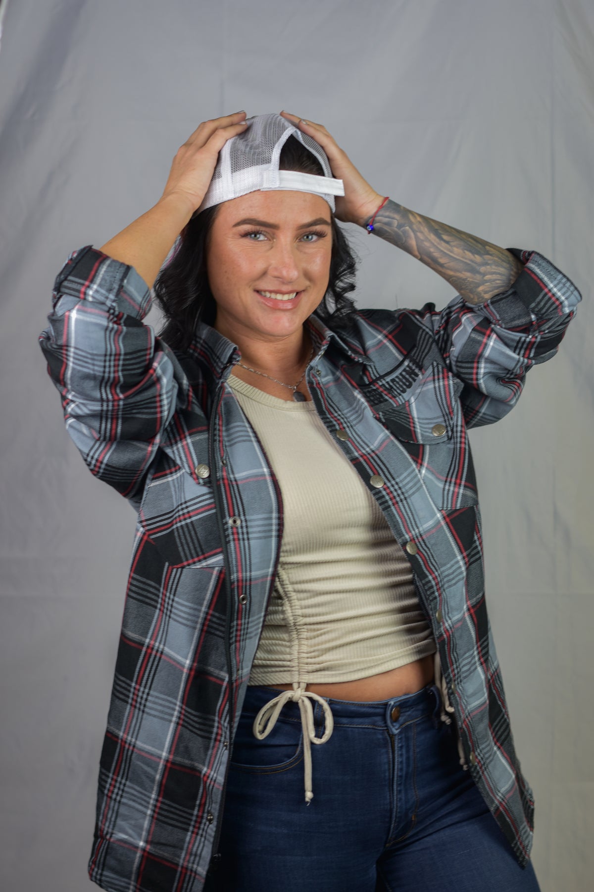 Womens Pink TopmounT Trucker Snap Back