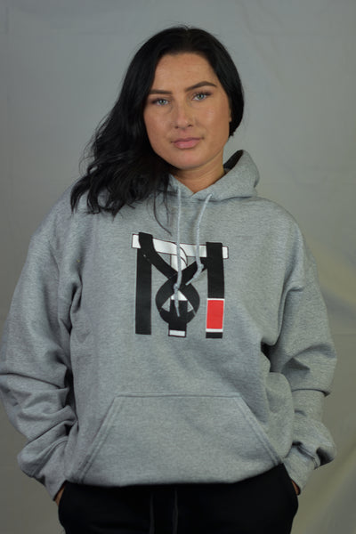 Top Mount Apparel Official Sports Grey TM Hoodie