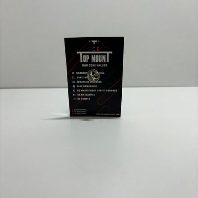 TopmounT Enamel  Lapel Pin with Core Values