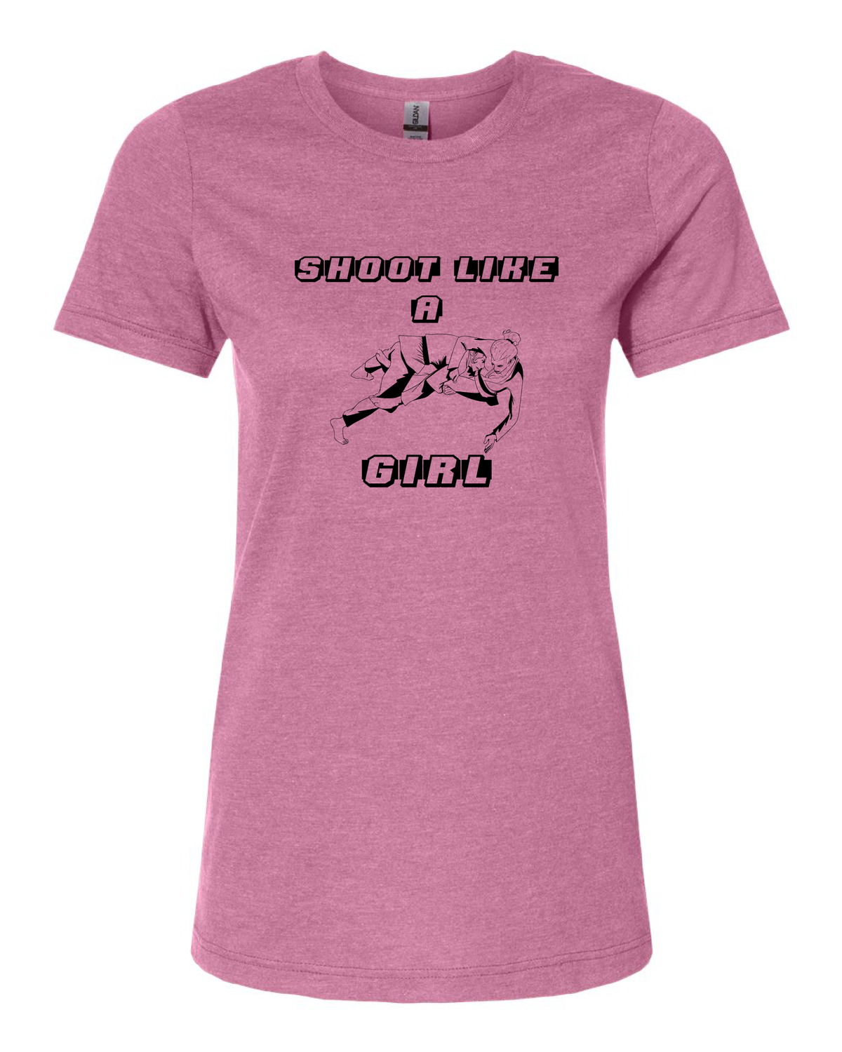 Youth Shoot Like A Girl Tee