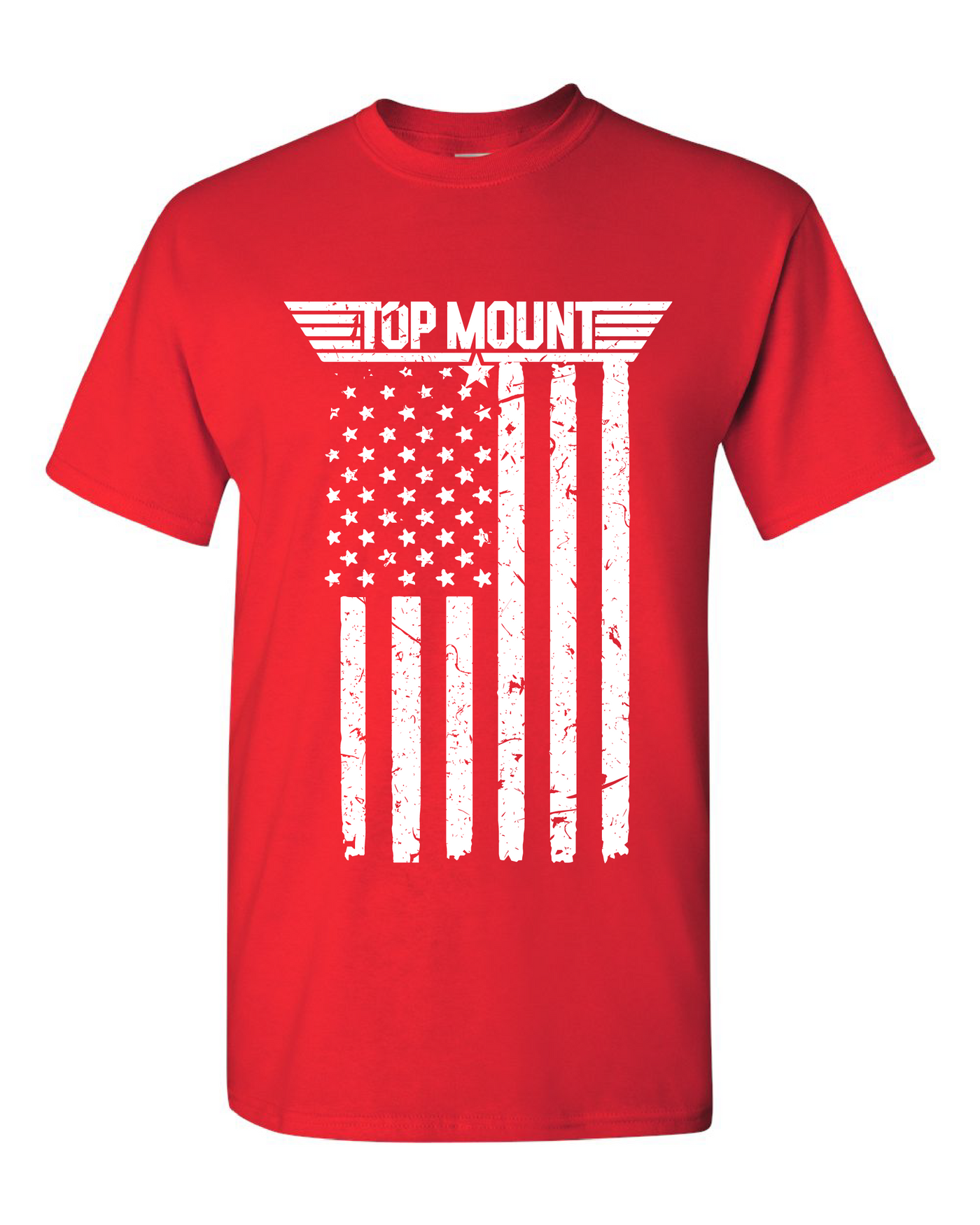Top Mount Apparel American Flag RED Friday Kids Tee