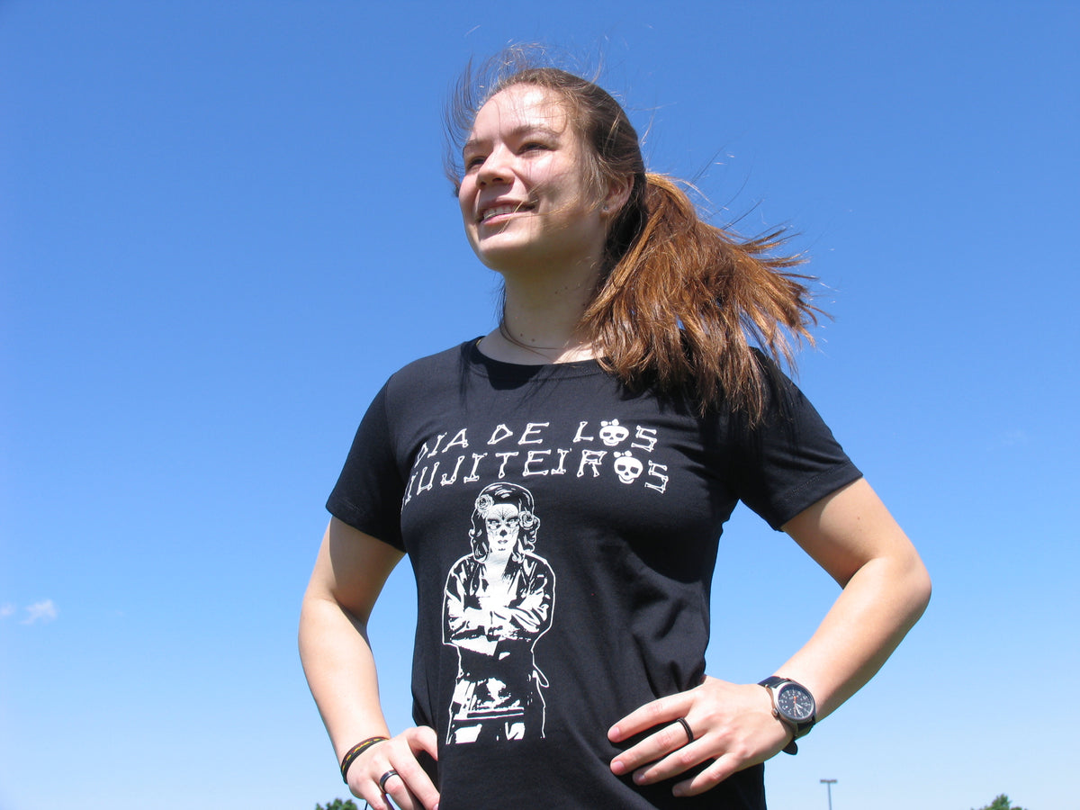 Dia De Las Jiujiteiras Women's Cut Top Mount Jiu Jitsu LIfestyle Apparel
