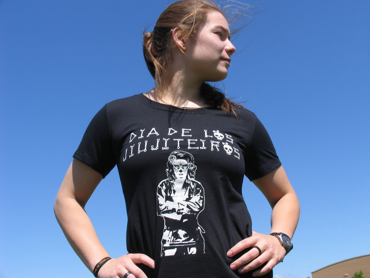 Dia De Las Jiujiteiras Women's Cut Top Mount Jiu Jitsu LIfestyle Apparel