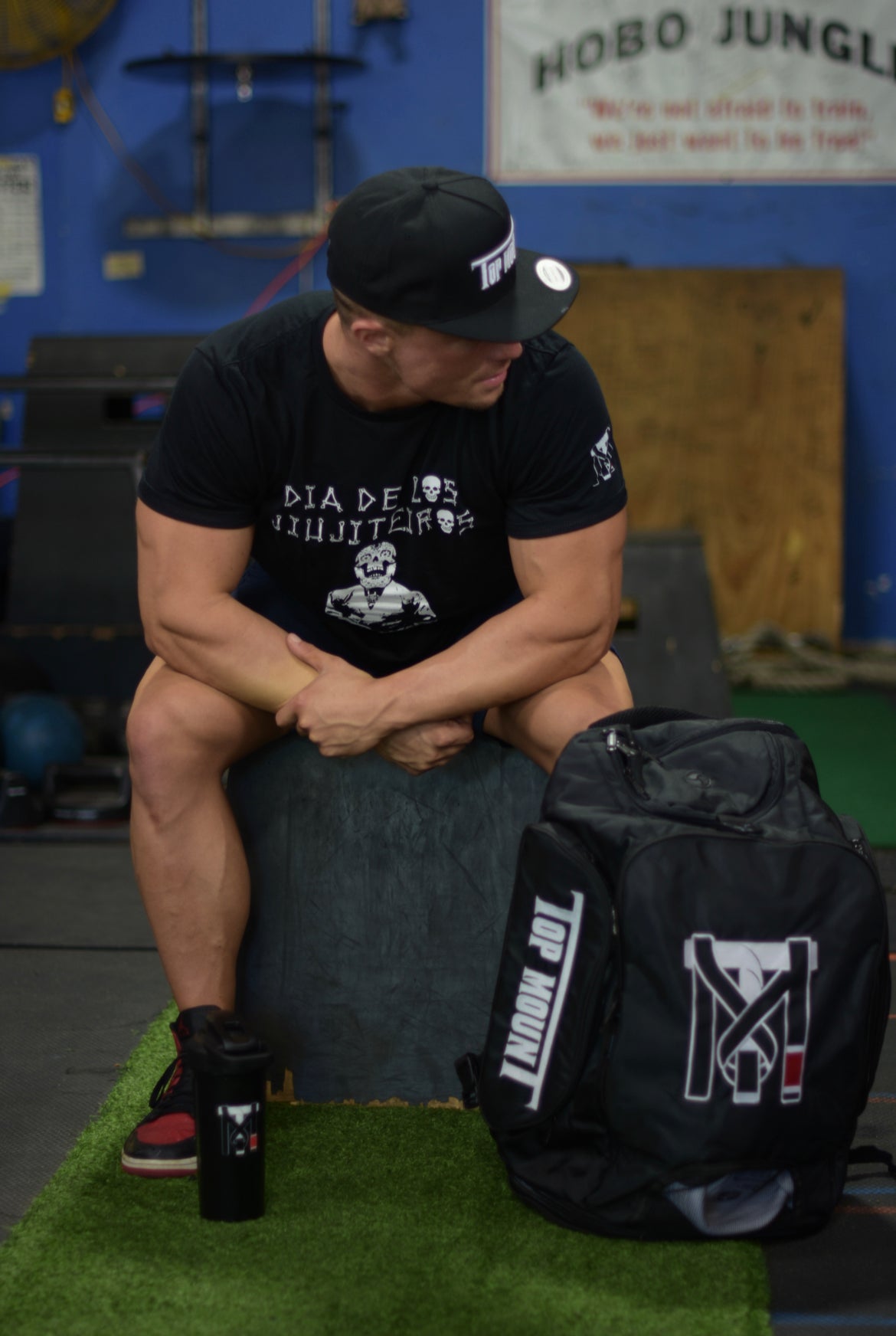 Official Top Mount Gym Bag Backpack