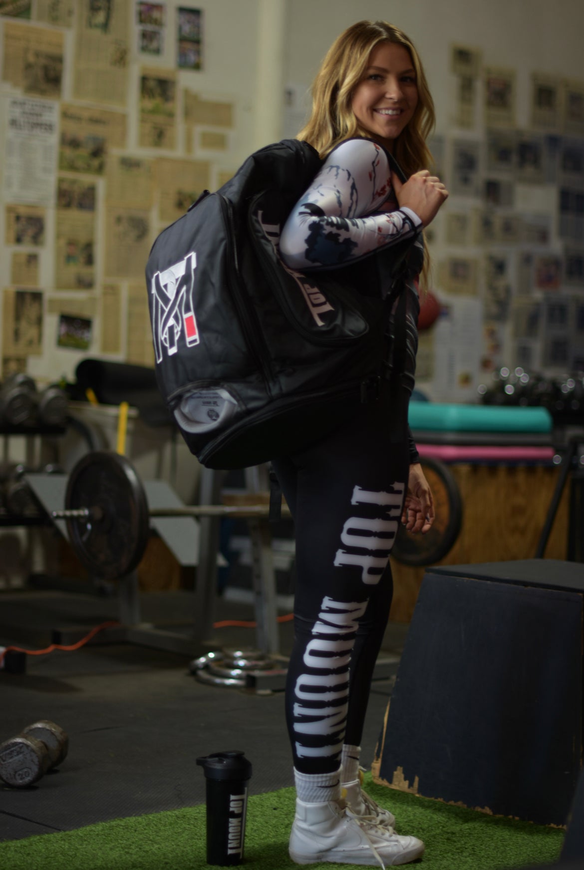 Official Top Mount Gym Bag Backpack