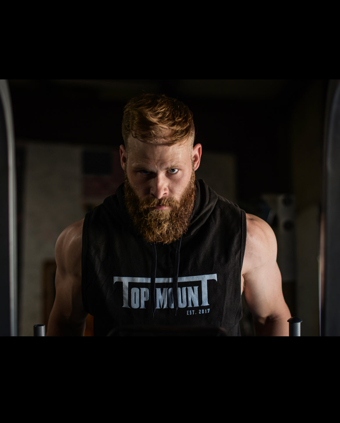Top mounT Est. Sleeveless Gym Hoodie