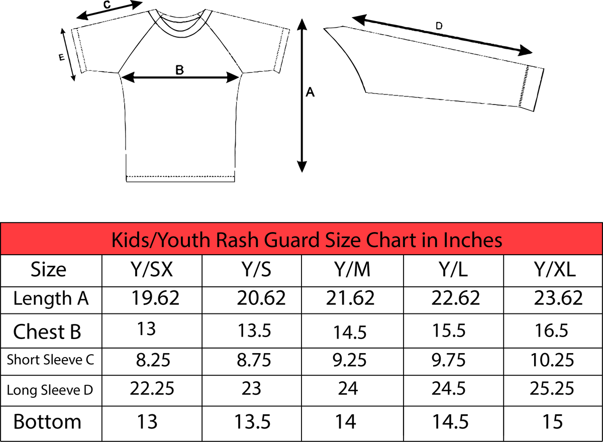 Youth Top Mount Torii Warrior Rashguard
