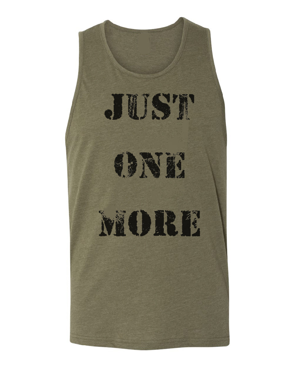 The Just One More Unisex Tank Top