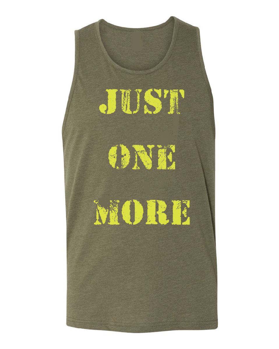 The Just One More Unisex Tank Top
