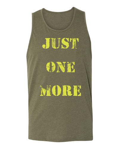 The Just One More Unisex Tank Top