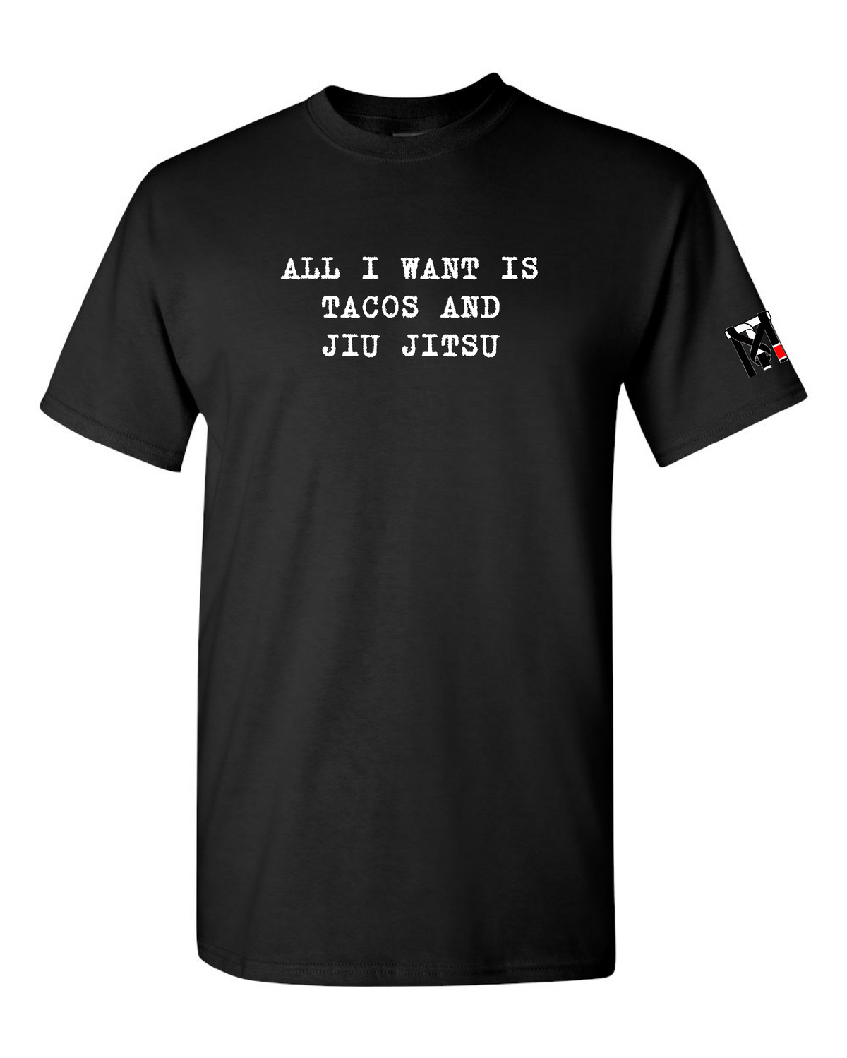 All I Want Is Tacos And Jiu Jitsu Top Mount Apparel Taco Tee