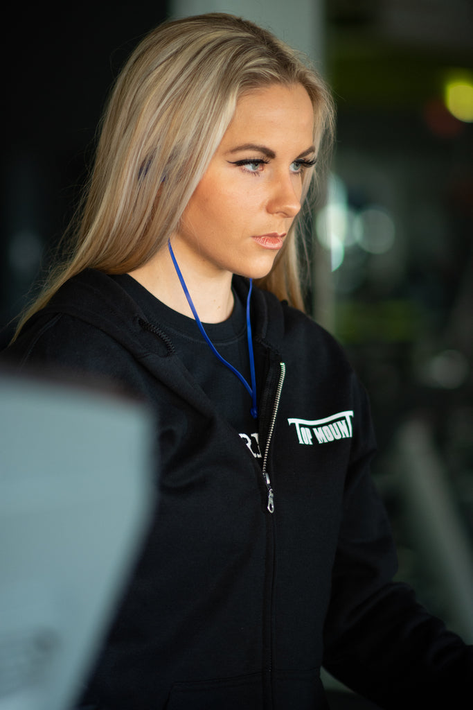Official Top Mount Full Zip Up Hoodie