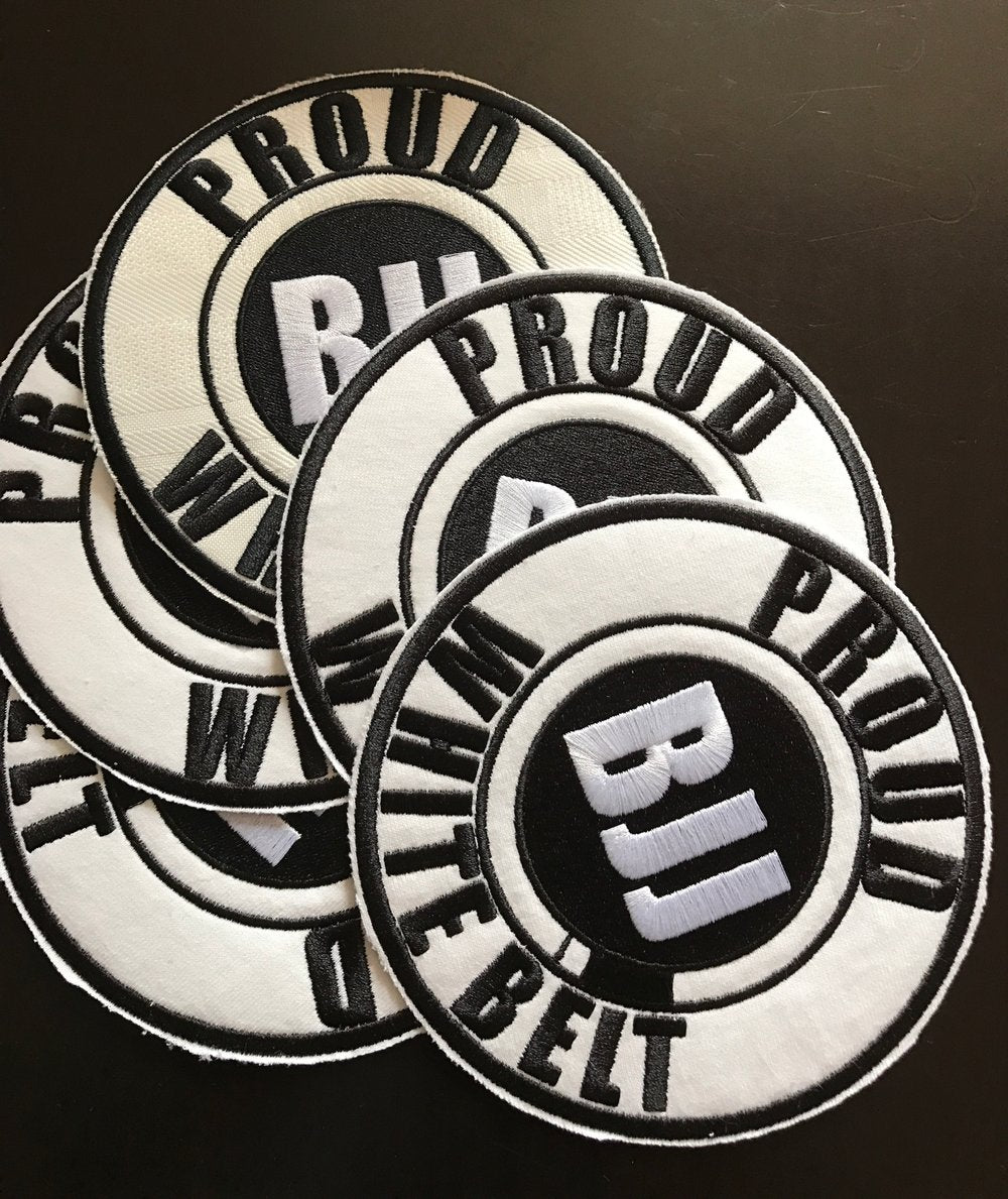 Proud BJJ White Belt Gi Patch